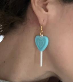 3 Pack Heart Lollipop Earrings | Valentine's Day Jewelry | Lightweight Earrings 12