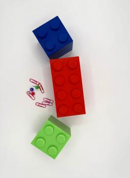 Block Drawers Desk Organizer | 3D Printed Storage | Custom Colors | Office Organization | LEGO Style Stackable Drawers 9