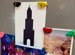 Bouldering Fridge Magnets Set of 6 - Climbing Gift - Rock Climbing Accessories 2