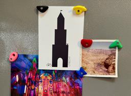 Bouldering Fridge Magnets Set of 6 - Climbing Gift - Rock Climbing Accessories 3