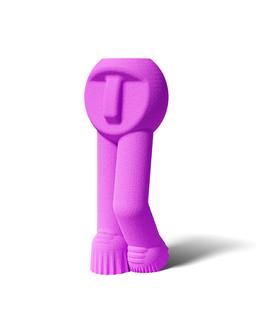 Modern Face Vase | 3D Printed Tall Slender Sculpture | Contemporary Home Decor | Unique Desk Accessory | Dopamine Decor 1