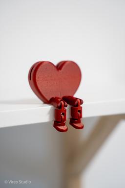 Flexi Heart Photo Holder (3-pack) 2
