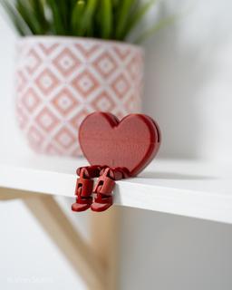 Flexi Heart Photo Holder (3-pack) 3