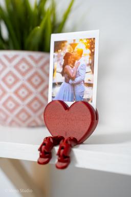 Flexi Heart Photo Holder (3-pack) 4