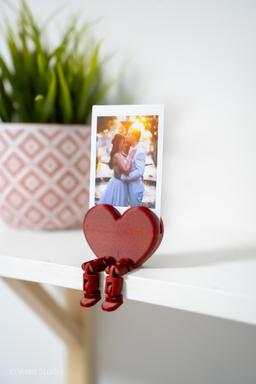 Flexi Heart Photo Holder (3-pack) 8