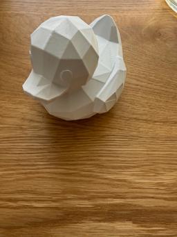 Low Poly Duck 3D Printed Geometric Rubber Ducky Decor - Modern Minimalist Bathroom Figurine Gift 8
