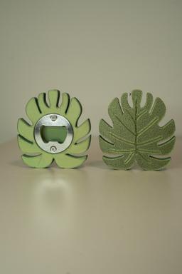 Monstera Leaf Bottle Opener | 3D Printed Beer Opener | Tropical Kitchen Bar Decor | Plant Lover Gift | PETG 1