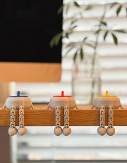 New! Curling Stone Buddy - 3D Printed Articulated Flexi Desk Figure - Winter Sports Decor - Custom Colors Available 11