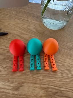 New! Easter Flexi Egg Toy 3-Pack - Fleggy Articulated Fidget Easter Eggs - 3D Printed USA 13