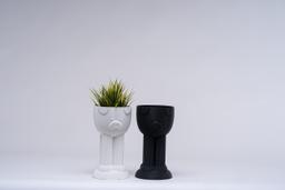 Paw Pot Tall Vase | Modern 3D Printed Planter | Unique Ridged Textured Design | Kowafatcompany Studio Art 1