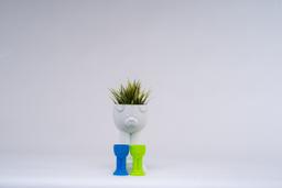 Paw Pot Tall Vase | Modern 3D Printed Planter | Unique Ridged Textured Design | Kowafatcompany Studio Art 8