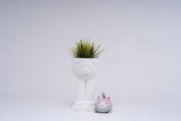 Paw Pot Tall Vase | Modern 3D Printed Planter | Unique Ridged Textured Design | Kowafatcompany Studio Art 9