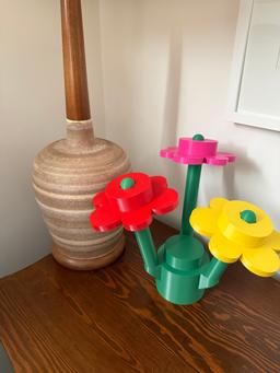 XL Block Flower Bouquet | 3D Printed Decorative Flowers | Build Your Own Display | Home Decor Gift 2