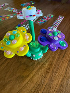 Gem Blossoms | DIY Mini Brick Flower Bouquet Kit with Gem Stickers
