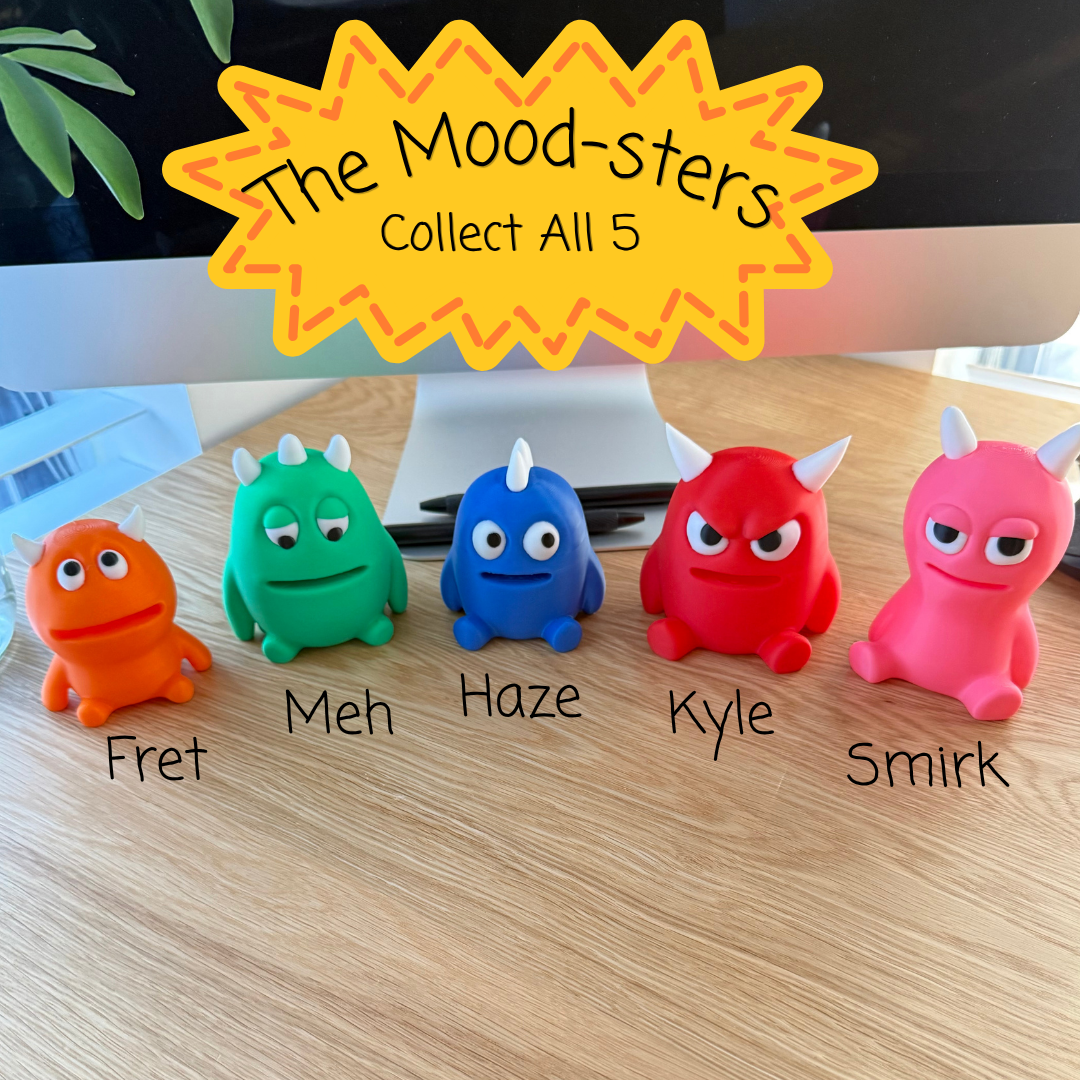 The Moodsters | Emotional Support Desk Monsters