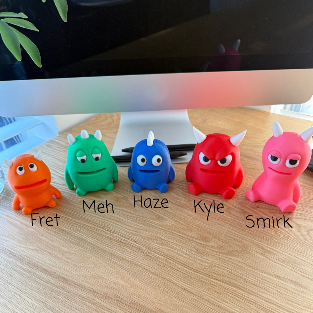 The Moodsters | Emotional Support Desk Monsters