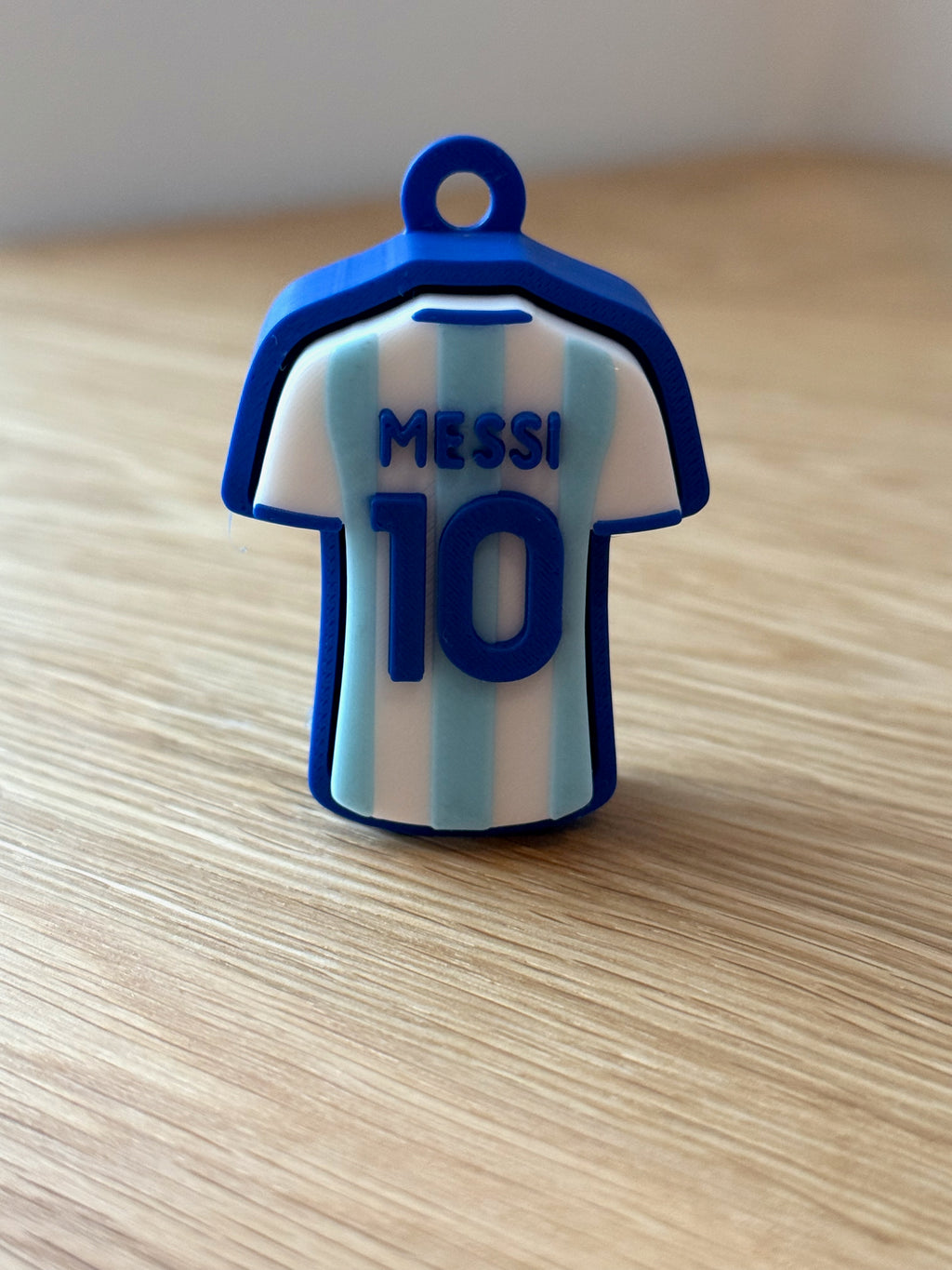 Soccer Jersey Fidget Clicker — Custom Name & Number | Mechanical Switch Keychain