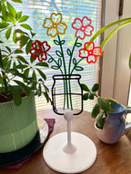 Flower in Jar Wall Art
