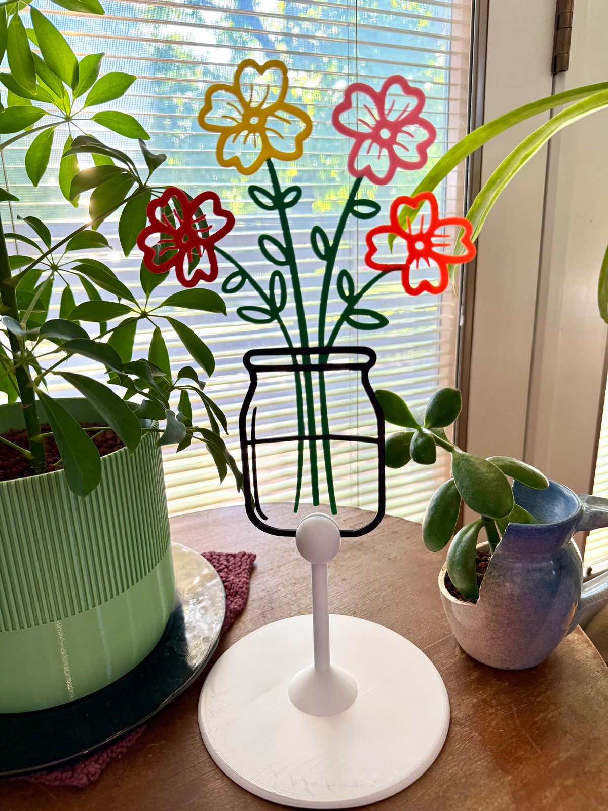 Flower in Jar Wall Art