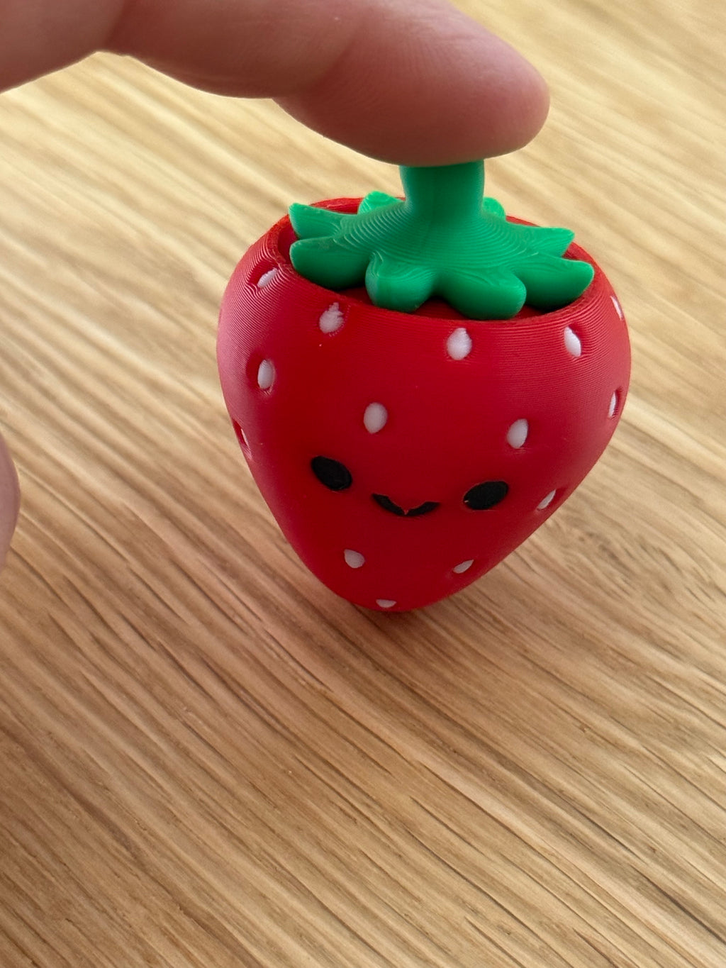 Strawberry Clicker Fidget Toy