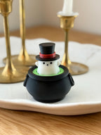 Ghost Cauldron Fidget Clicker, Halloween Pop It Toy, Spooky Click Toy, Cute Ghost Gift, Stocking Stuffer