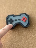 Retro Game Controller Fidget Clicker, 8-Bit Pixel Art Toy, Clicky Keyboard Switch, Gamer Gift, Handmade USA Desk Toy