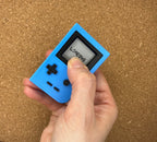Retro Gameboy Fidget Clicker, Personalized Screen Text, Clicky Mechanical Switch Sensory Toy, Handmade USA Fidget Gift for Gamers