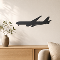 Airplane Wall Art — Boeing 777 Line Silhouette | 2 Sizes