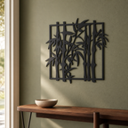 Bamboo Wall Art — Zen Botanical Silhouette | 2 Sizes