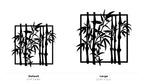 Bamboo Wall Art — Zen Botanical Silhouette | 2 Sizes