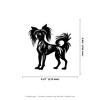 Chinese Crested Dog Wall Art