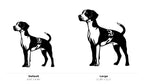 English Pointer Wall Art — Classic Pointing Stance Silhouette | 2 Sizes