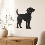 Labrador Wall Art — Standing Dog Silhouette | 2 Sizes