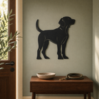Labrador Wall Art — Standing Dog Silhouette | 2 Sizes