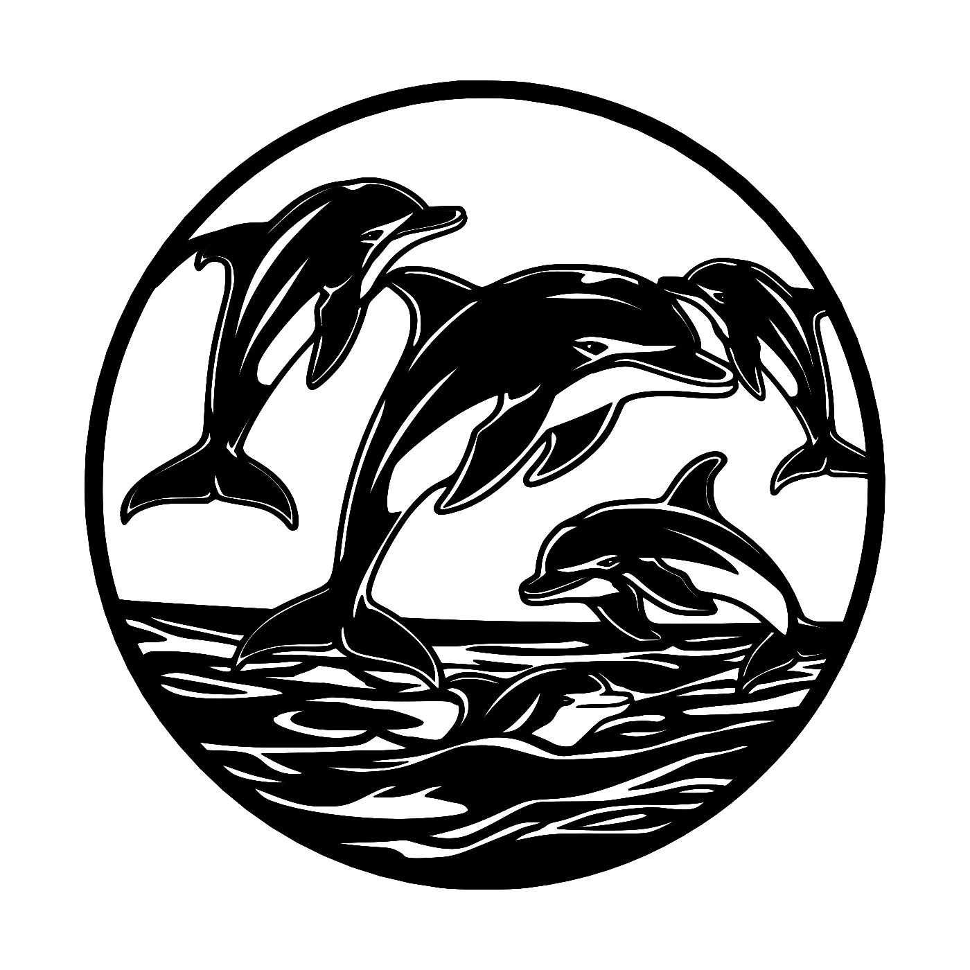Dolphins Wall Art