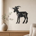 Goat Wall Art — Low Poly Standing Goat | 2 Sizes