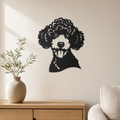 Poodle Wall Art — Curly Coat Silhouette | 2 Sizes