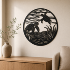 Sea Turtles Wall Art — Pair Silhouette | 2 Sizes