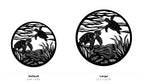 Sea Turtles Wall Art — Pair Silhouette | 2 Sizes