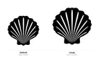 Shell Wall Art — Seashell Silhouette | 2 Sizes