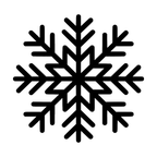Snowflake Wall Art — Intricate Winter Silhouette | 2 Sizes